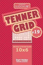 Sudoku Tenner Grid - 200 Easy to Normal Puzzles 10x6 (Volume 19)