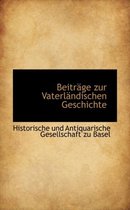 Beitrage Zur Vaterlandischen Geschichte