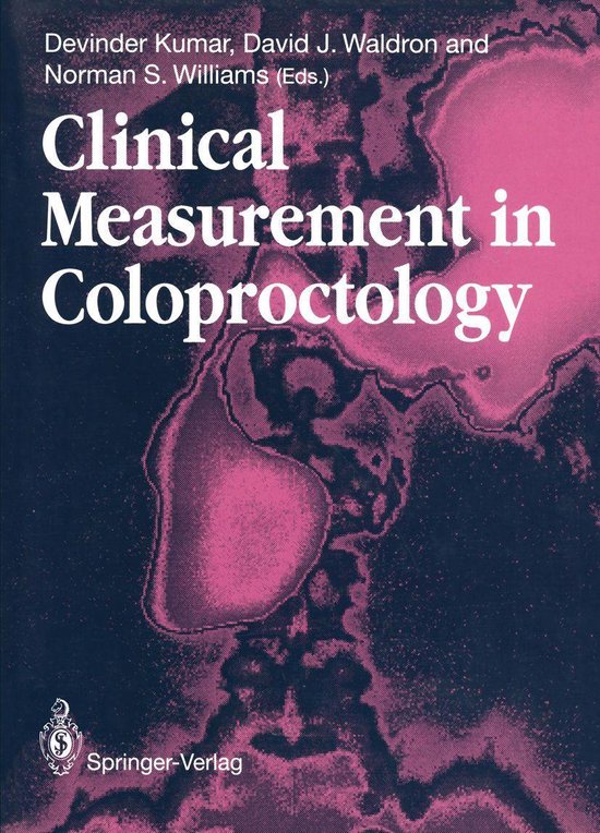 Medicine (R0) - Clinical Measurement in Coloproctology - cover