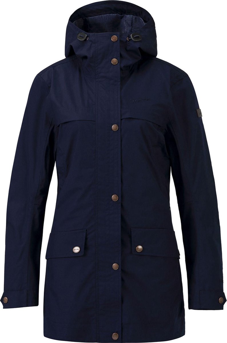 Tenson Leia  Sportjas casual - Maat 38  - Vrouwen - navy