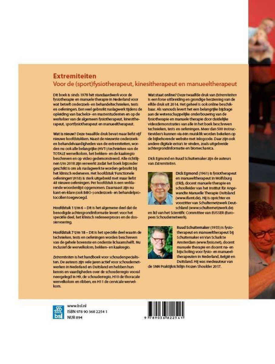 Extremiteiten - back cover