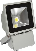 Led floodlight / schijnwerper 70 watt daglicht grijze behuizing