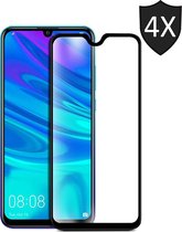 4x Huawei P Smart 2019 Screenprotector Glazen Gehard | Full Screen Cover Volledig Beeld | Tempered Glass van iCall