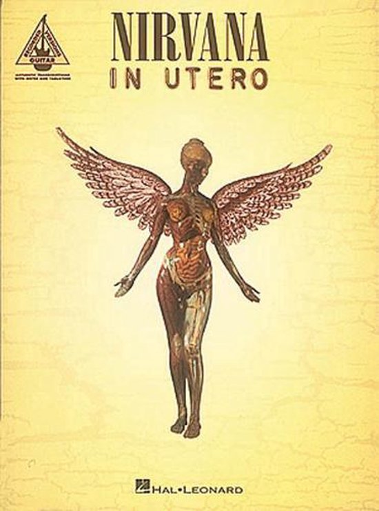 Foto: Nirvana in utero for one voice and 1 2 guitars with transcription words