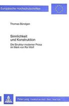 Sinnlichkeit Und Konstruktion