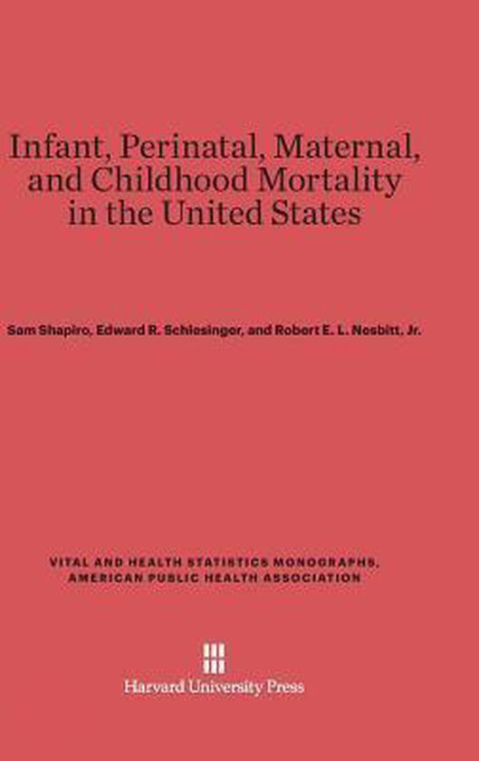 Foto: Vital and health statistics monographs american public heal infant perinatal maternal and childhood mortality in the united states