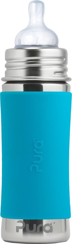 Pura speenfles - Plasticvrij - 325 ml - Aqua
