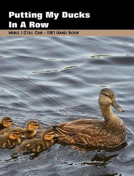 Putting My Ducks in a Row - cover