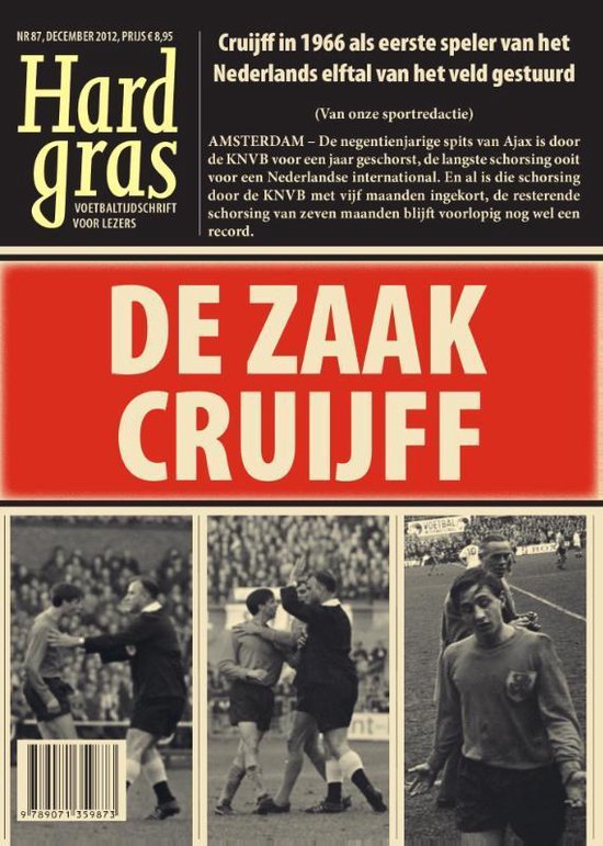 Cover van het boek 'De zaak-Cruijff'