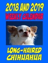 2018 and 2019 Weekly Calendar Long-haired Chihuahua