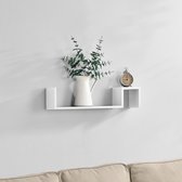 [en.casa]® Design wandplank - planken - wit model 10