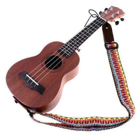 Omabeta Sangle réglable pour Uklele Sangle Ukulélé Style Ethnique