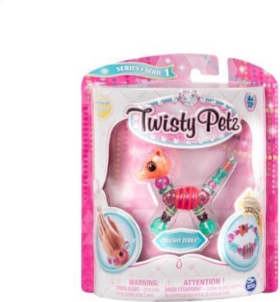 Twisty Petz Blushy Zebra , serie 1