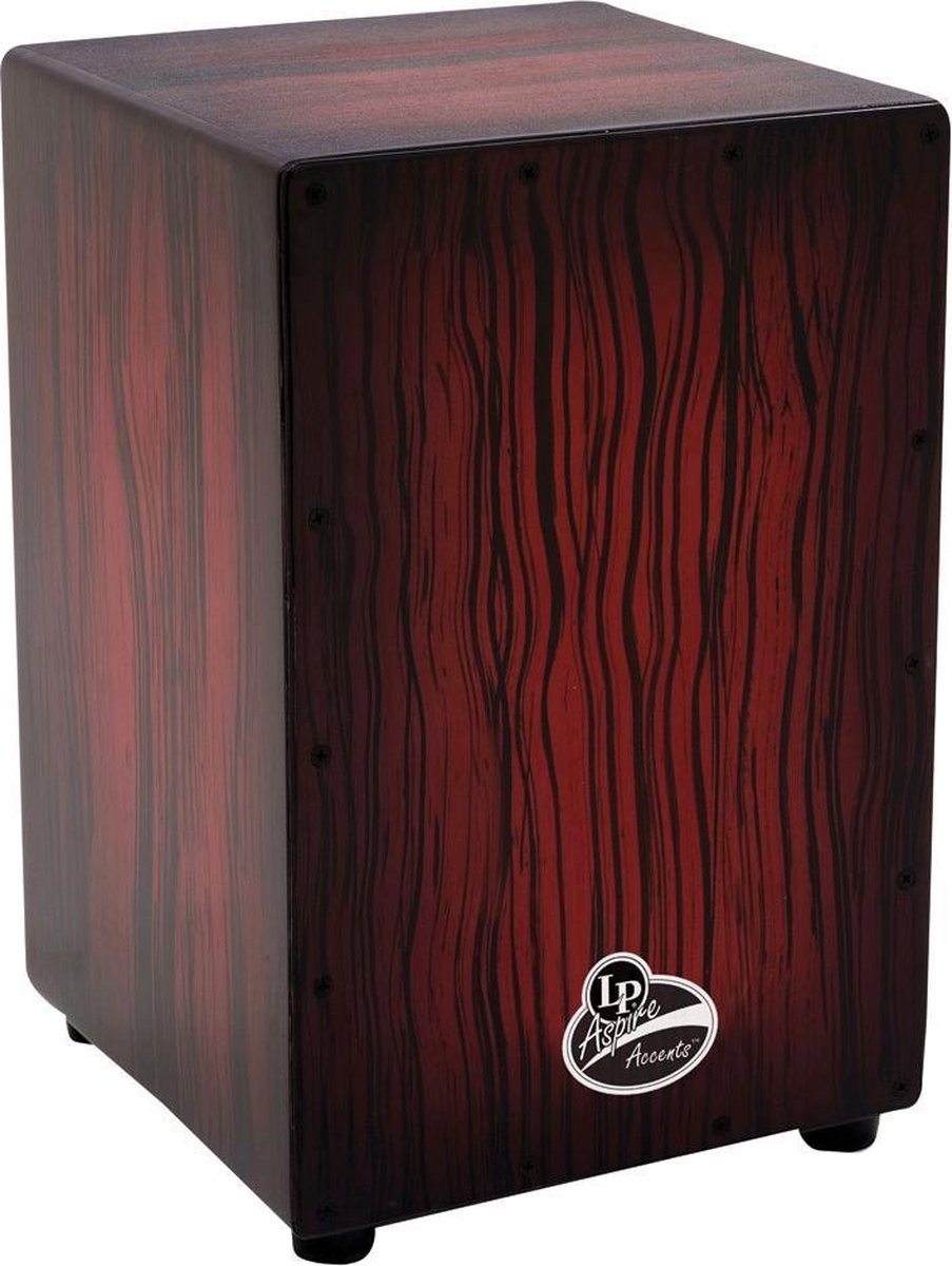 Latin Percussion LPA1332DWS Aspire Accent Cajon Darkwood Streak