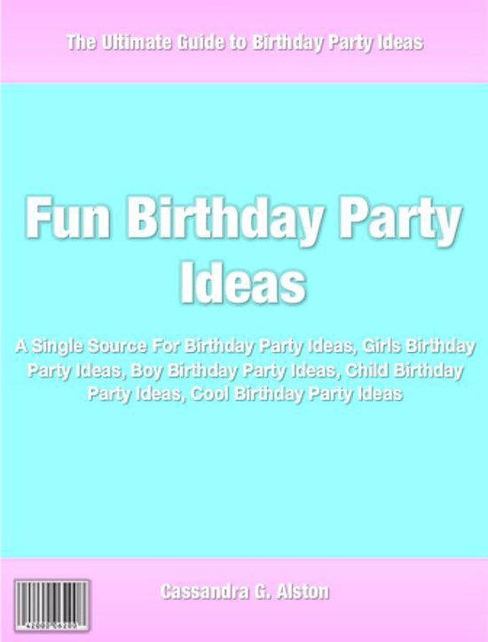 Fun Birthday Party Ideas - cover