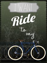 Racing Bicycle Photo Wallcovering