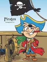 Pirates Coloring Book 1 & 2