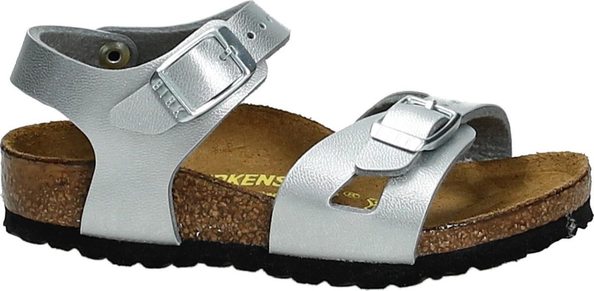 Birkenstock Rio Slippers Silver Smal