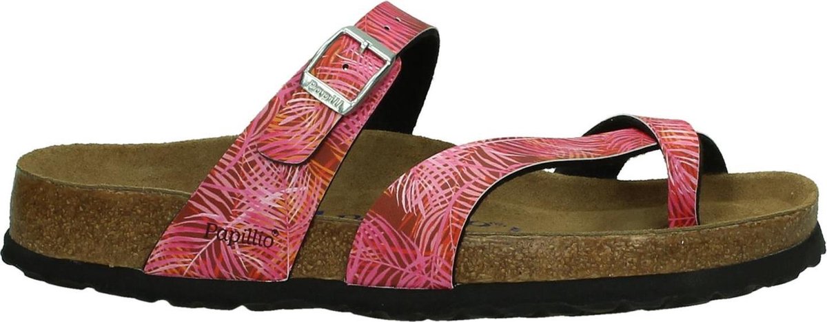 Papillio Tabora - Sportieve slippers - Dames - Tropical Leaf Pink - 38 |  bol.com