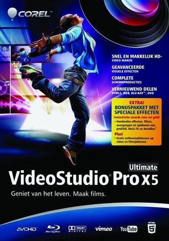 Bol Com Corel Video Studio Pro X5 Ultimate Nederlands