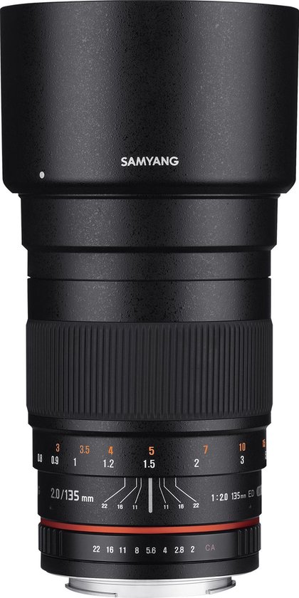 Samyang 135mm F2.0 Ed Umc - Prime lens - geschikt voor Nikon Spiegelreflex