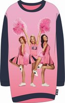Studio 100 Pyjamashirt K3 Cheerleader Meisjes Roze Mt 134/140