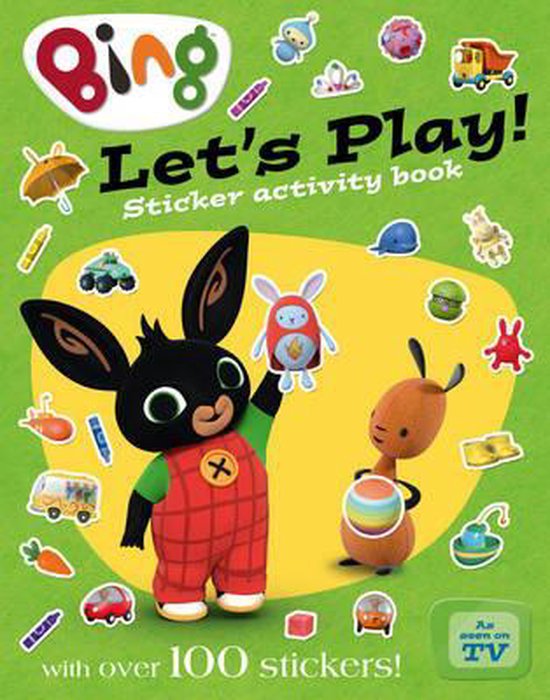Let's Play sticker activity book (Bing)