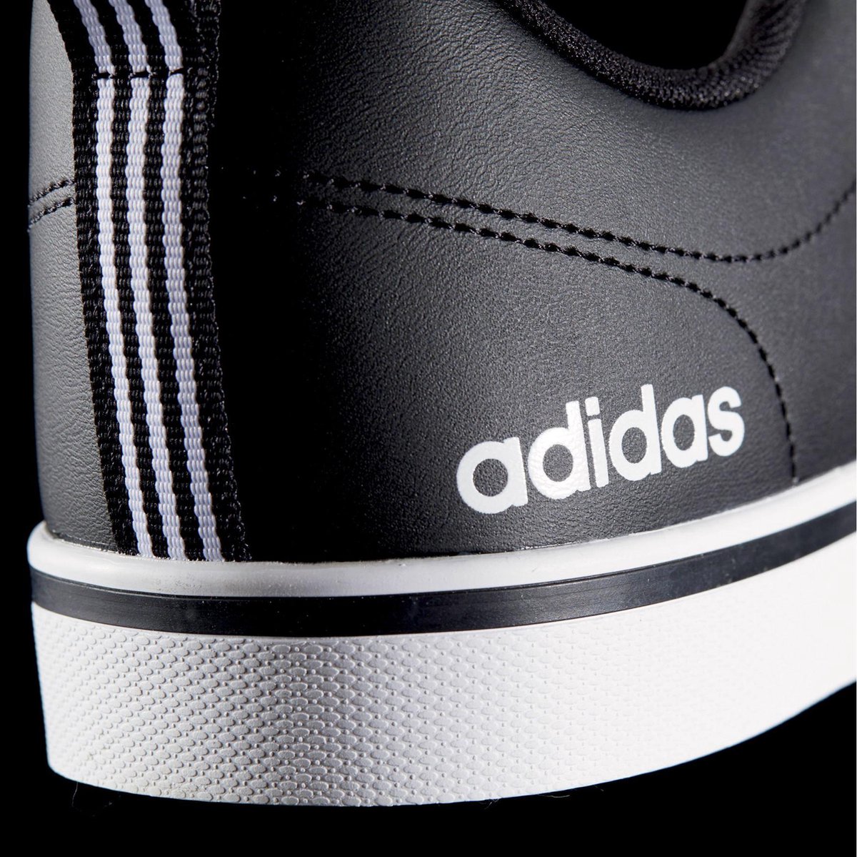 adidas - VS Pace - Zwarte Sneaker - 43 1/3 - Zwart | bol