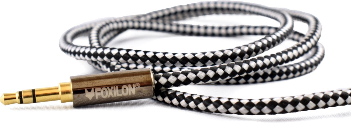 FOXILON HQ AUX (Jack) kabel 3.5mm 0,75m
