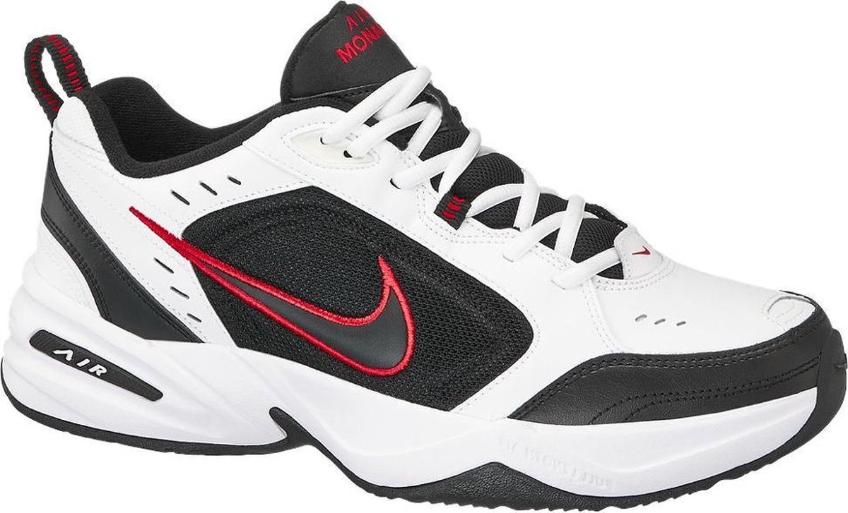 Nike Heren Witte Air Monarch Zwart