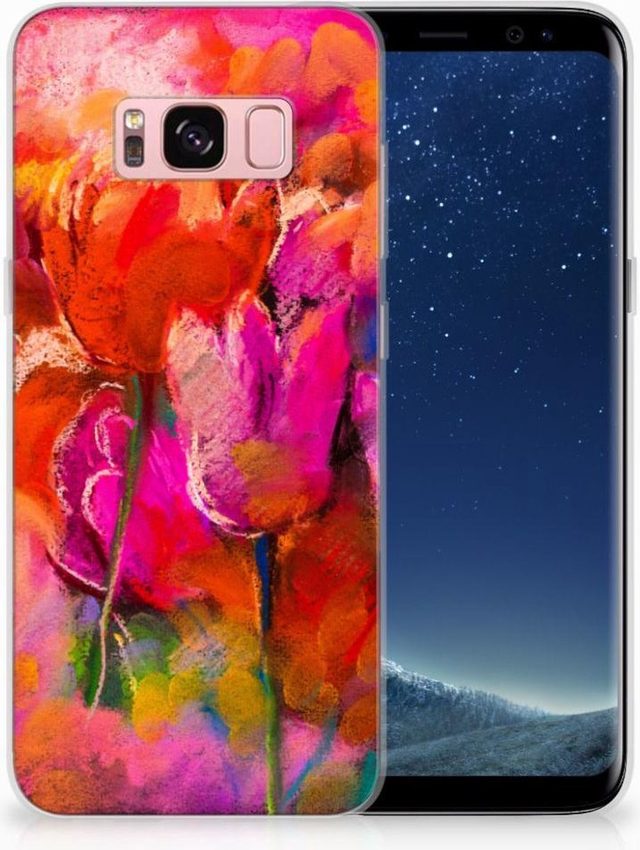 Hoesje maken Samsung Galaxy S8 Tulips