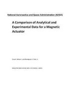 A Comparison of Analytical and Experimental Data for a Magnetic Actuator