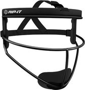Rip-It Defense Pro Adult Softball Fielders Mask - Black