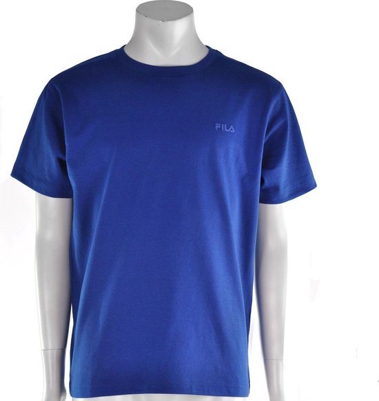 Fila - T-shirt Astraios - T-Shirt Kinderen - 128 - Blauw