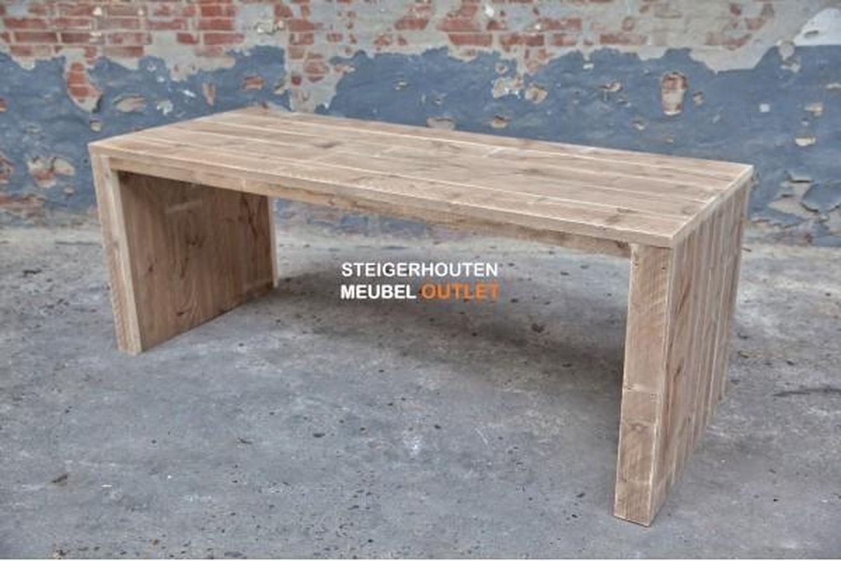 Eetkamertafel Steigerhout Two