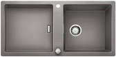 Blanco spoelbak Adon XL 6 S 519619 alumetallic
