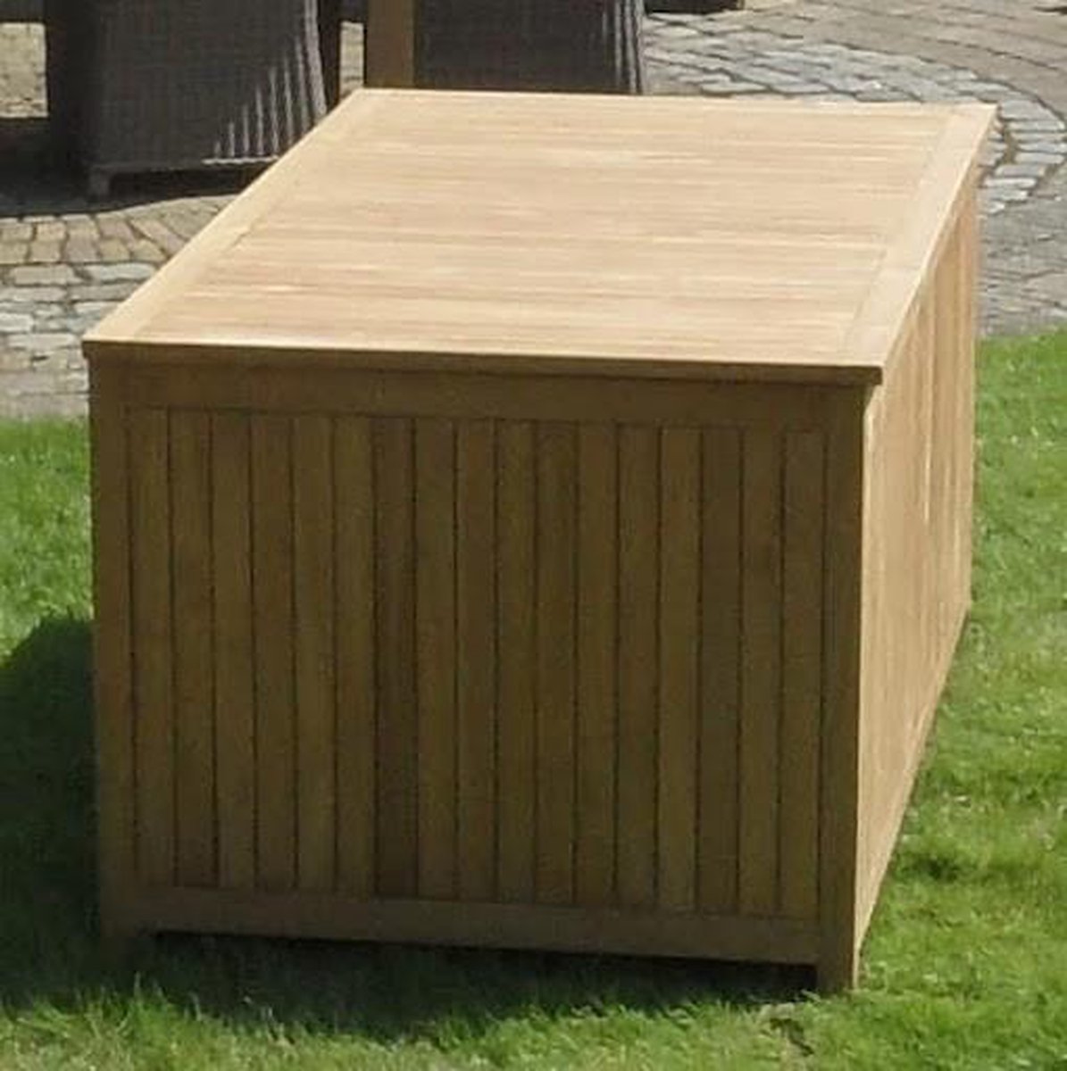 Discrimineren trui nood Kussenbox opbergbox XL teak 185x100xH85cm | bol.com