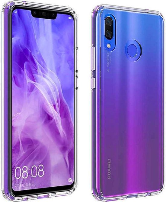 Huawei P Smart Plus 2018 hoesje siliconen case hoes cover transparant |  bol.com