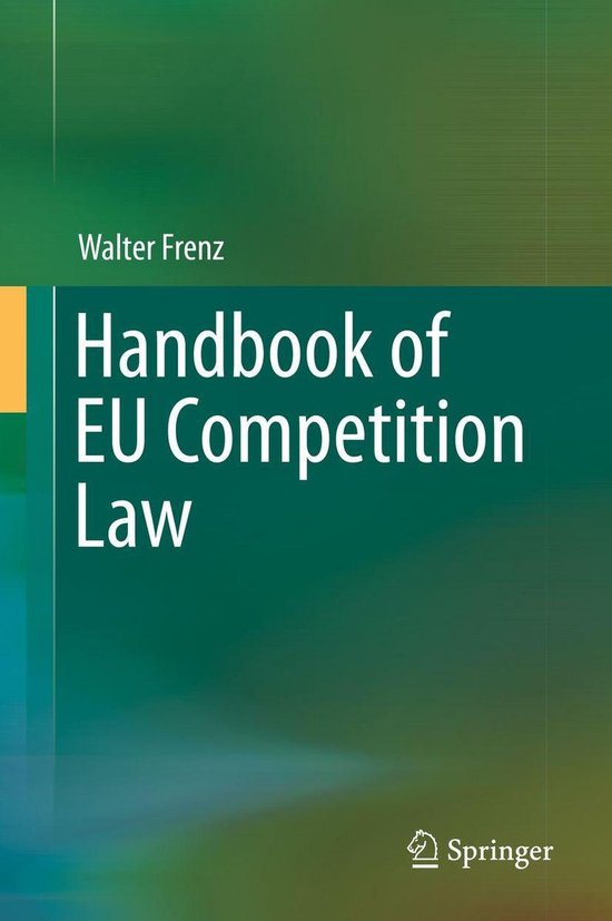 Law and Criminology (R0) - Handbook of EU Competition Law - cover