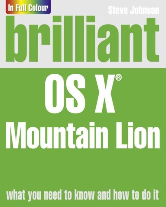 Brilliant Os X Mountain Lion - cover