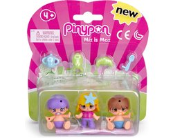 Pinypon kids & baby 3-pack