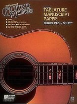 Guitar Tablature Manuscript Paper - Deluxe