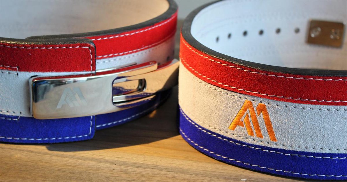 Ceinture de levage Gymroar - Riem Powerlift en cuir - Ceinture d