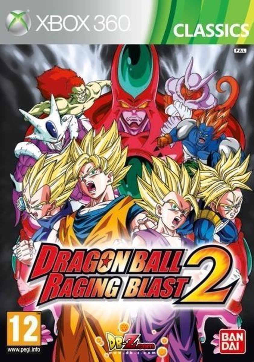 Dragon Ball Z, Raging Blast 2 - Classics Edition - Xbox 360