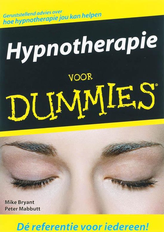 Cover van het boek 'Hypnotherapie voor dummies'