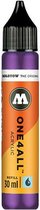 Molotow ONE4ALL™ - 30ml donkerpaarse navul Inkt op acrylbasis