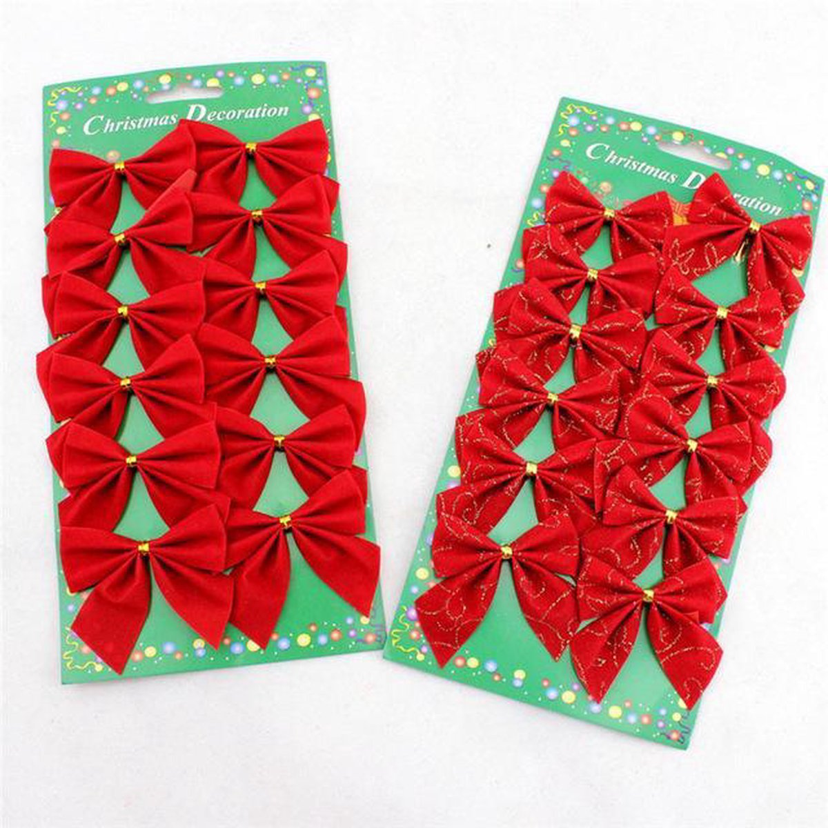 Kerstversiering Kerstboom decoratiestrikken Kleine