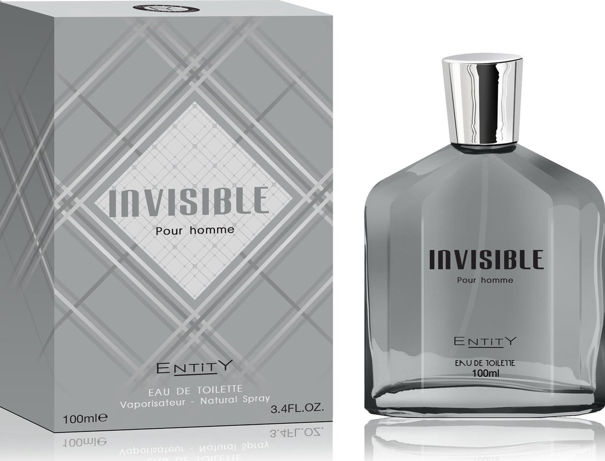 Entity - Herenparfum - Invisible - 100 ml - Eau de Toilette