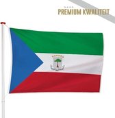 Equatoriaal-Guinese Vlag Equatoriaal-Guinea 200x300cm - Kwaliteitsvlag - Geschikt voor buiten