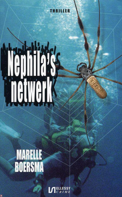 Cover van het boek 'Nephila's netwerk' van Marelle Boersma